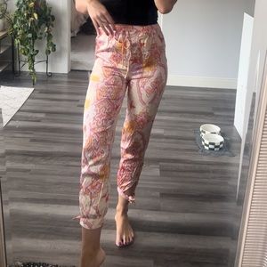 Satin pants